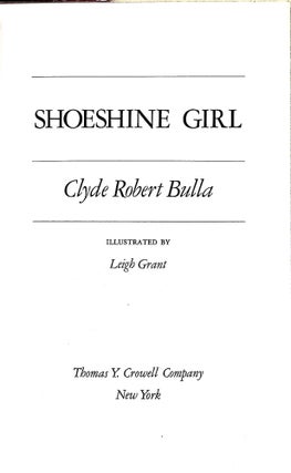 Shoeshine Girl (Signed)