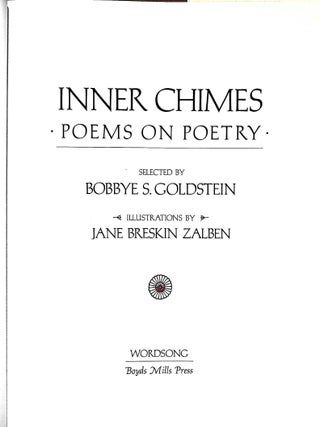 Inner Chimes Poems on Poetry (Signed)