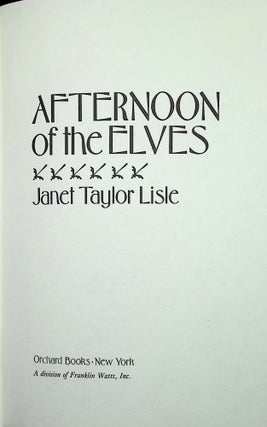 Afternoon of the Elves