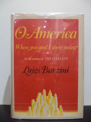 Item #38 O America. Luigi Barzini