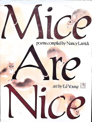 Item #3806 Mice are Nice. Nancy Larrick