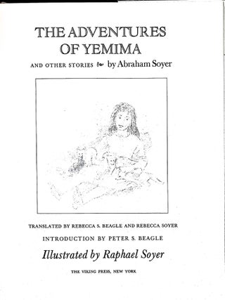 The Adventures of Yemina and Other Stories; Introduction by Peter S. Beagle; translated by Rebecca Beagle and Rebecca Soyer.