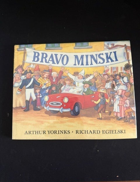 Item #3876 Bravo Minski (+ Jigsaw puzzle). Arthur Yorinks, Richard Egielski.