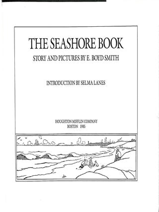 The Seashore Book; Introduction by Selma Lanes