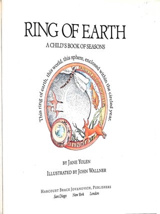 Ring of Earth : A Child's Book of Seasons