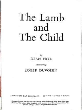 The Lamb and the Child