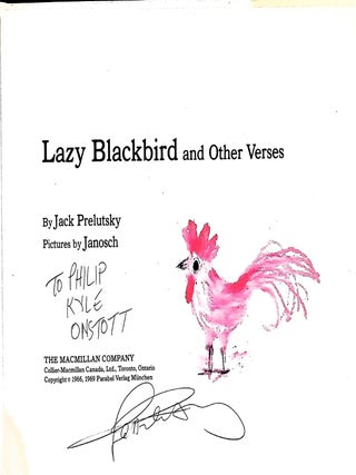 Lazy Blackbird and Other Verses (Signed)