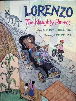 Item #4112 Lorenzo the Naughty Parrot (Signed). Tony Johnston