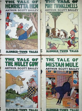 Item #4181 Slumber-Town Tales; Pony Twinkleheels, Mistah Mule, Henrietta Hen, Muley Cow (4...