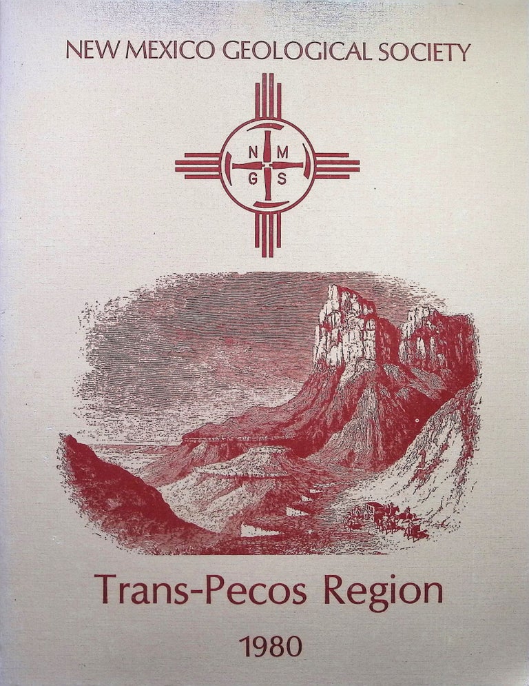 Item #4200 Trans-Pecos Region; (Southeastern New Mexico and West Texas). Patricia W. Dickerson.