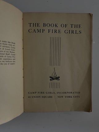 The Book of the Camp Fire Girls