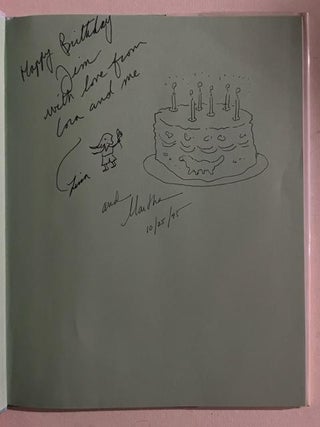 Cora and the Elephant (signed by author and illustrator with drawing)