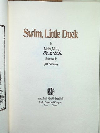 Swim Little Duck (Signed)