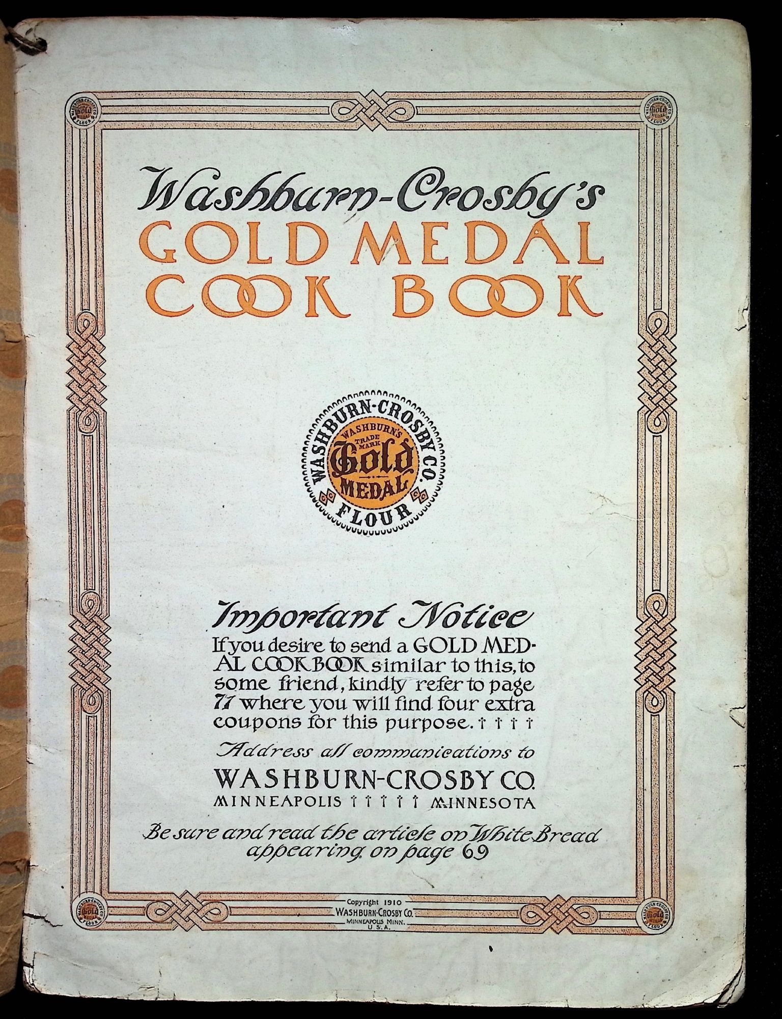 Gold medal flour cookbook washburn 2025 crosby co