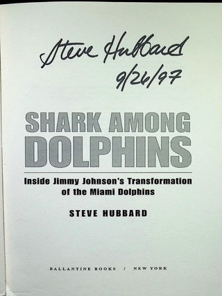 Shark Among Dolphins (Signed)