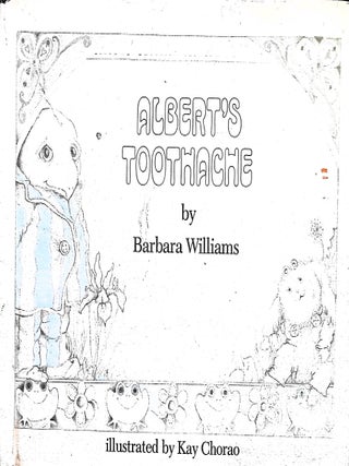 Item #4845 Albert's Toothache (Signed). Barbara Williams