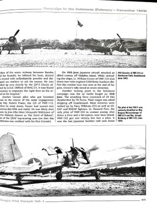 Vought F4U Corsair (Monographs 52) Vol. 1