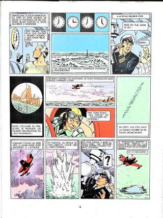 Item #4895 Le Secret De L'Espadon S X 1 Contre-Attaque. Les Adventures de Blake Et Mortimer,...