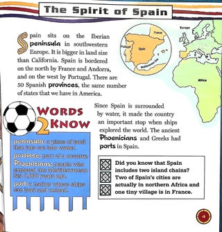 Soccer World: Spain: Explore the World Through Soccer