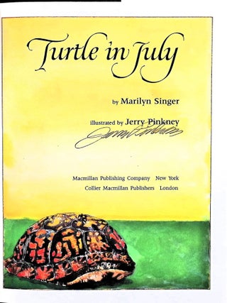 Turtle in July (Signed)