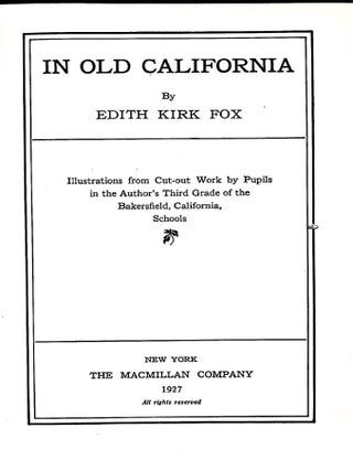 In Old California
