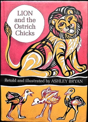 Item #4935 Lion and the Ostrich Chicks (Signed). Ashley Bryan