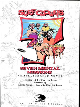 Item #4938 Surf Clowns: Seven Mental Missions (Signed). Leslie Lyon, Charles Lyon