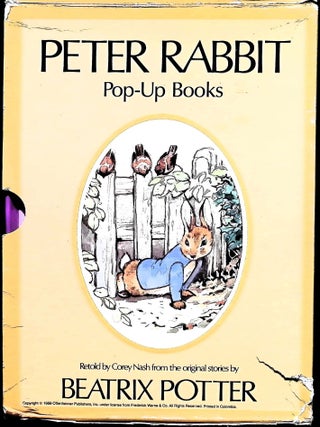 Item #4961 Peter Rabbit Pop-Up Books: Meet Peter Rabbit; In Mr. McGregor's Garden; Benjamin...