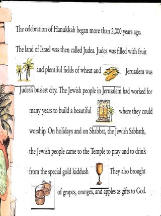 The Story of Hanukkah: A Lift-The-Flap Rebus Book