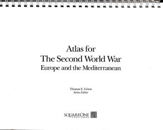 The West Point Atlas For The Second World War: Europe and the Mediterranean