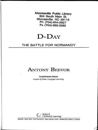 D-Day: The Battle for Normandy