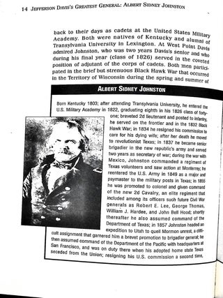 Jefferson Davis's Greatest General: Albert Sidney Johnston