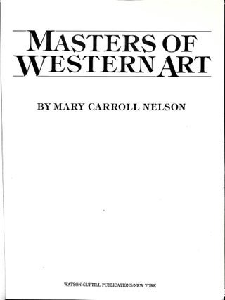 Masters of Western Art