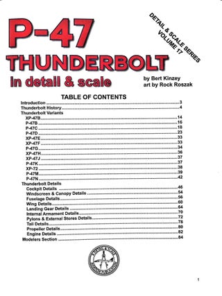 P-47 Thunderbolt in detail & scale (Volume 17)