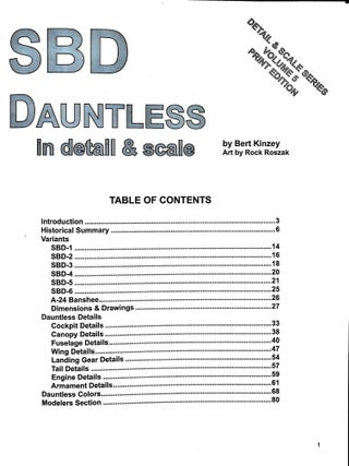 SBD Dauntless in Detail & Scale (Detail & Scale Series)