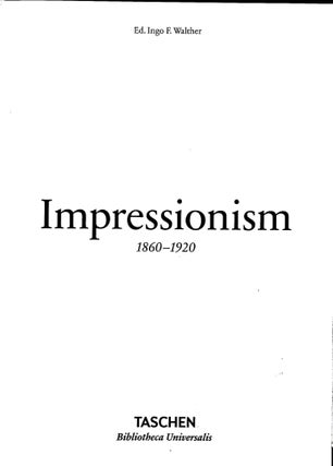 Impressionism 1860-1920