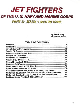 Jet Fighters of the U. S. Navy and Marine Corps: Part 2: Mach 1 and Beyond