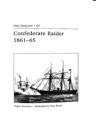 Confederate Raider 1861-65