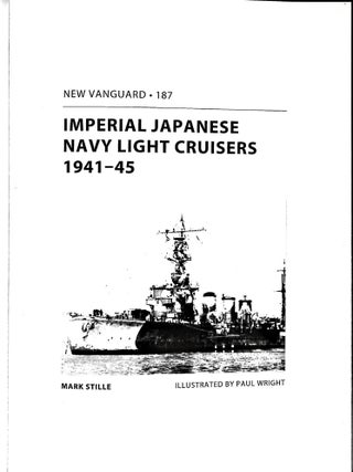 Imperial Japanese Navy Light Cruisers 1941-45