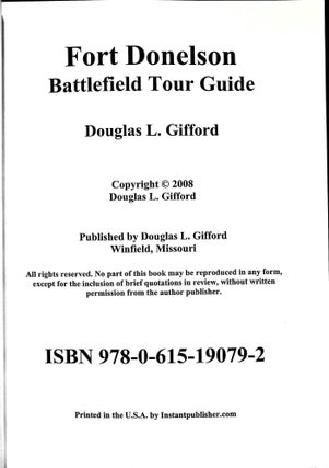 Fort Donelson Battlefield Tour Guide