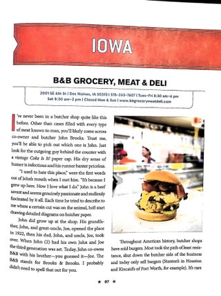 Hamburger America : A State-by-State Guide to 200 Great Burger Joints