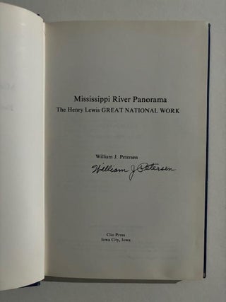 Mississippi River Panorama Henry Lewis Great National Work (Signed)