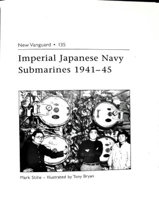 Imperial Japanese Navy Submarines 1941-45