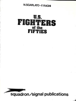 U.S. Fighters of the Fifties - Aircraft Specials series (6023)
