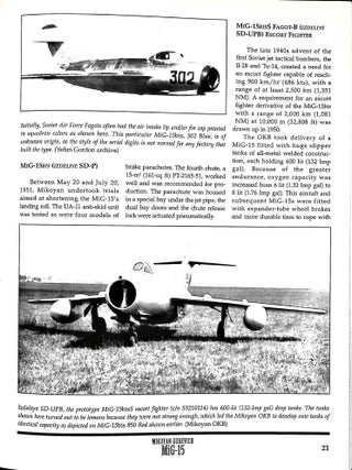 Mikoyan Gurevich MiG-15 Fagot - Warbird Tech Vol. 40