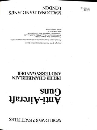 Anti-Aircraft Guns (World War 2 Fact Files)