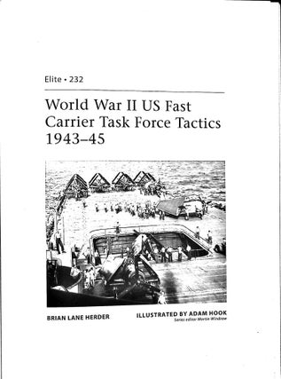 World War II US Fast Carrier Task Force Tactics