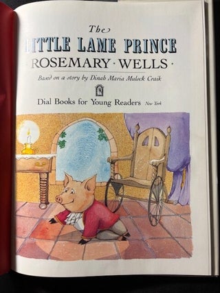 The Little Lame Prince (Signed); Based on a story by Dinah Maria Mulock Craik