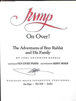 Jump on Over!: The Adventures of Brer Rabbit and His Family (Signed)