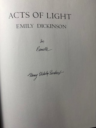 Acts of light (signed)